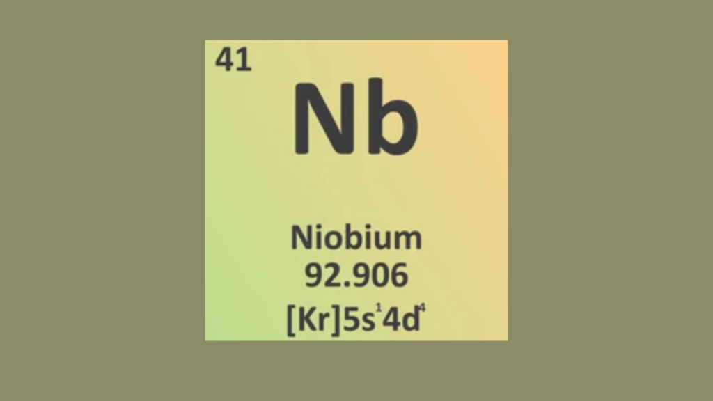 Niobium Electron Configuration