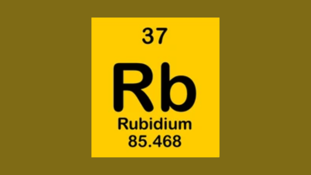 Rubidium Electron Configuration