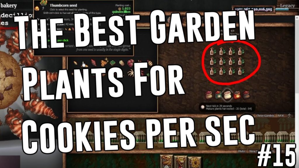 Cookie Clicker Garden