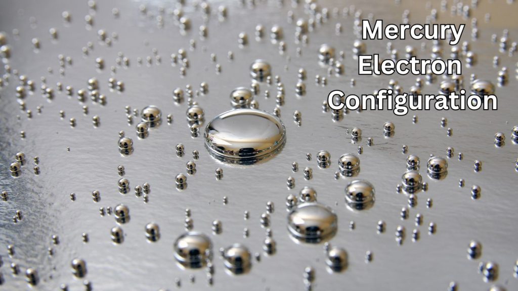 Mercury Electron Configuration