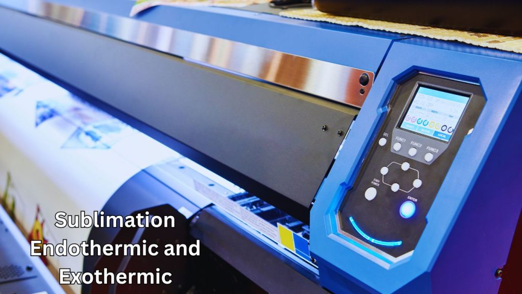 Sublimation Endothermic and Exothermic