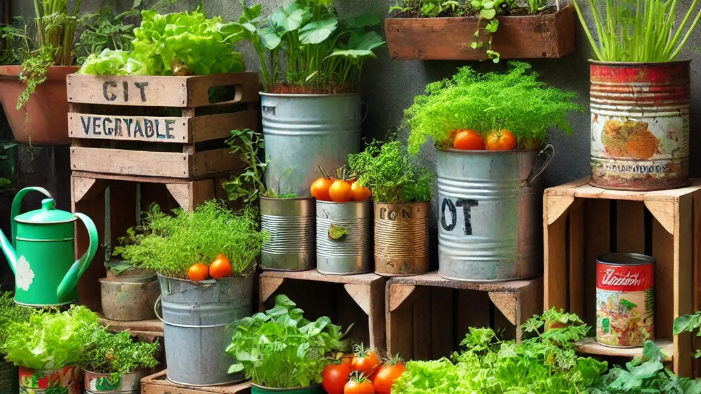 Vegetable Container Gardening Ideas